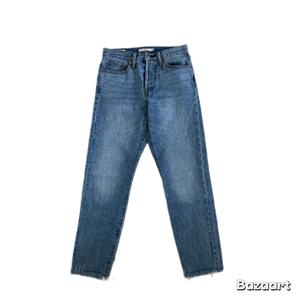 Levi's Women's‎ wedgie Straight Leg Blue Jeans size 27